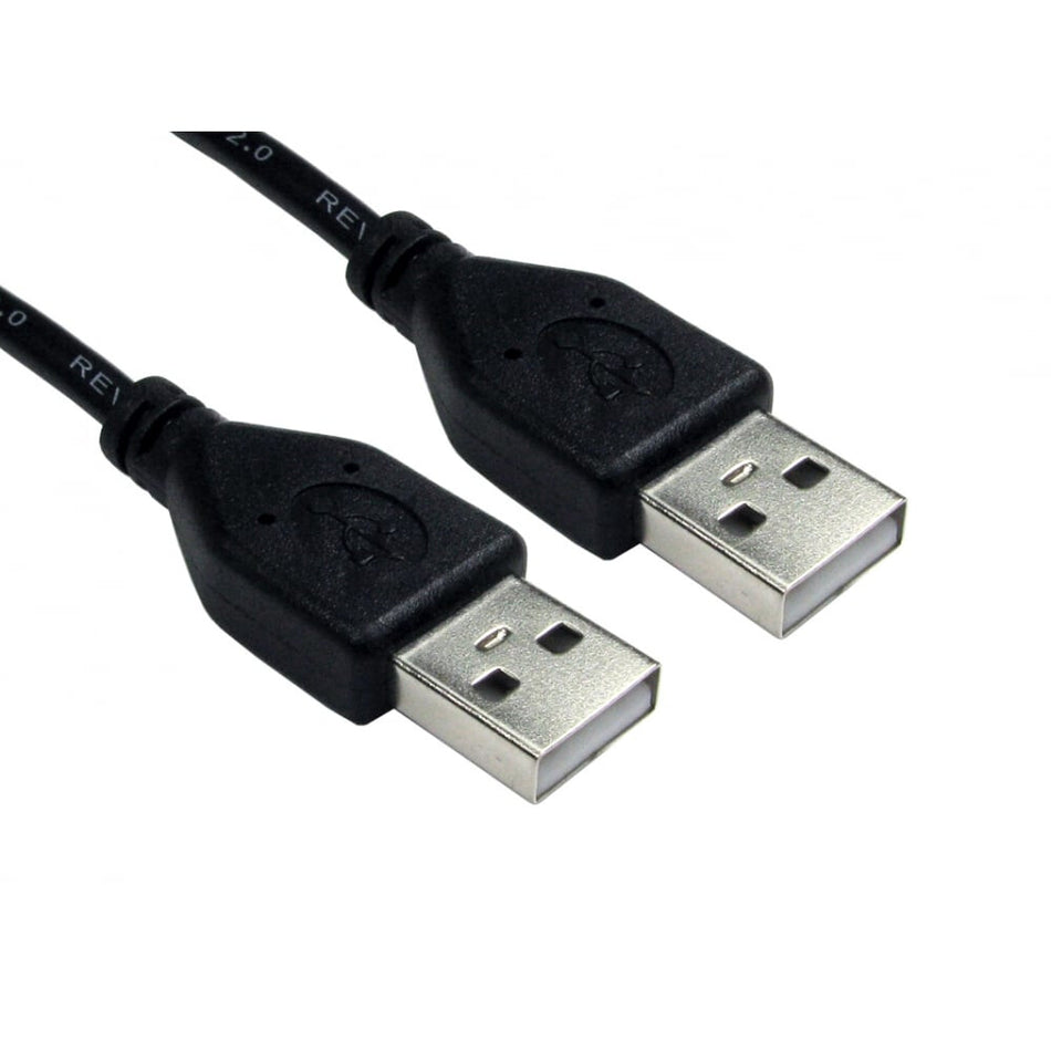 Cables Direct 99CDL2-0122 USB cable USB 2.0 2 m USB A Black