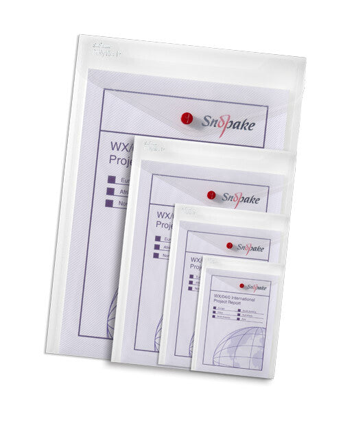 Snopake Polyfile P - A4 Clear Polypropylene (PP) Transparent