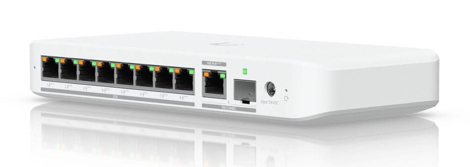 Ubiquiti UniFi Flex 2.5G PoE Managed L2 2.5G Ethernet (100/1000/2500) Power over Ethernet (PoE) Desktop/Wall-Mounting White