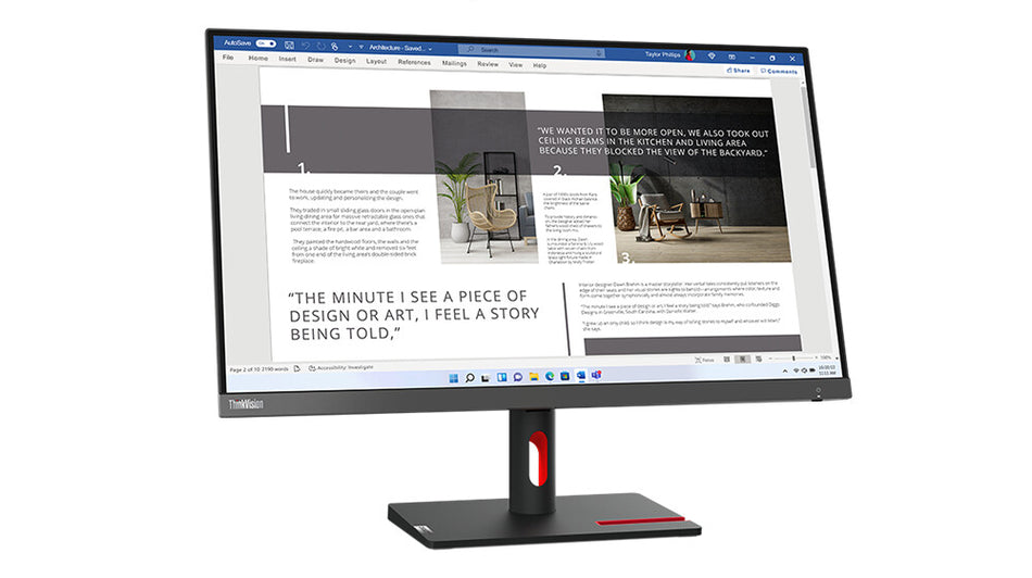 Lenovo ThinkVision S27i-30 LED display 68.6 cm (27") 1920 x 1080 pixels Full HD Grey