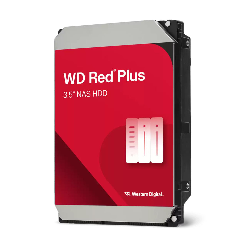 Western Digital Red Plus WD40EFPX internal hard drive 4 TB 5400 RPM 256 MB 3.5" Serial ATA