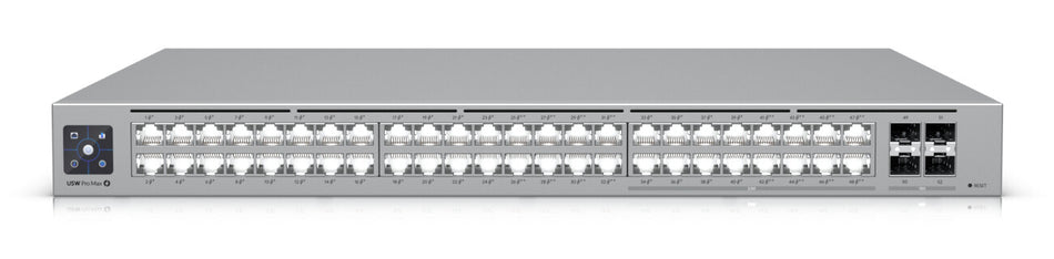 Ubiquiti UniFi Pro Max 48 PoE Managed L3 Gigabit Ethernet (10/100/1000) Power over Ethernet (PoE) 1U Grey