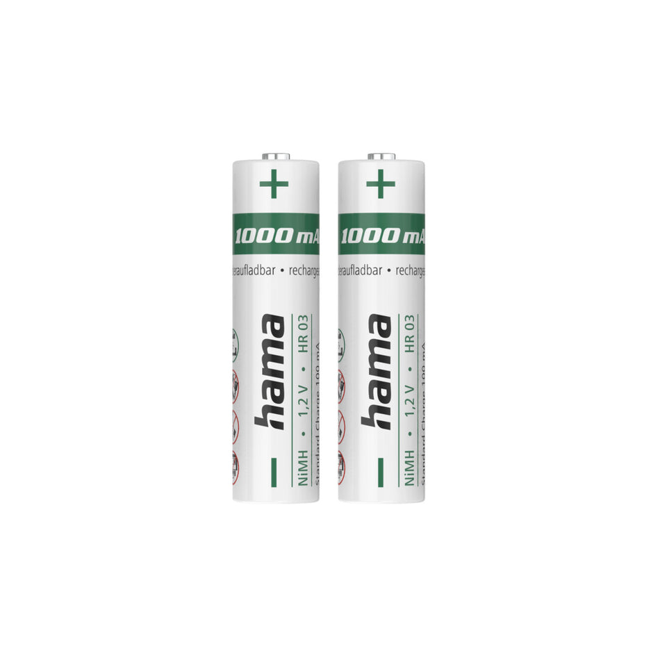 Hama 00223524 household battery Rechargeable battery AAA Nickel-Metal Hydride (NiMH)