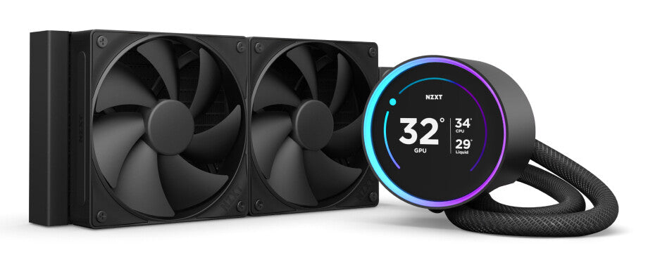 NZXT Kraken Elite 240 Processor All-in-one liquid cooler 12 cm Black 1 pc(s)