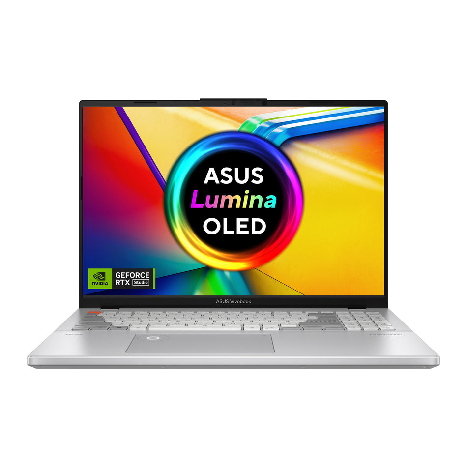 ASUS Vivobook Pro 16X OLED K6604JI-MX007W Intel® Core™ i9 i9-13980HX Laptop 40.6 cm (16") 3.2K 32 GB DDR5-SDRAM 1 TB SSD NVIDIA GeForce RTX 4070 Wi-Fi 6E (802.11ax) Windows 11 Home Silver