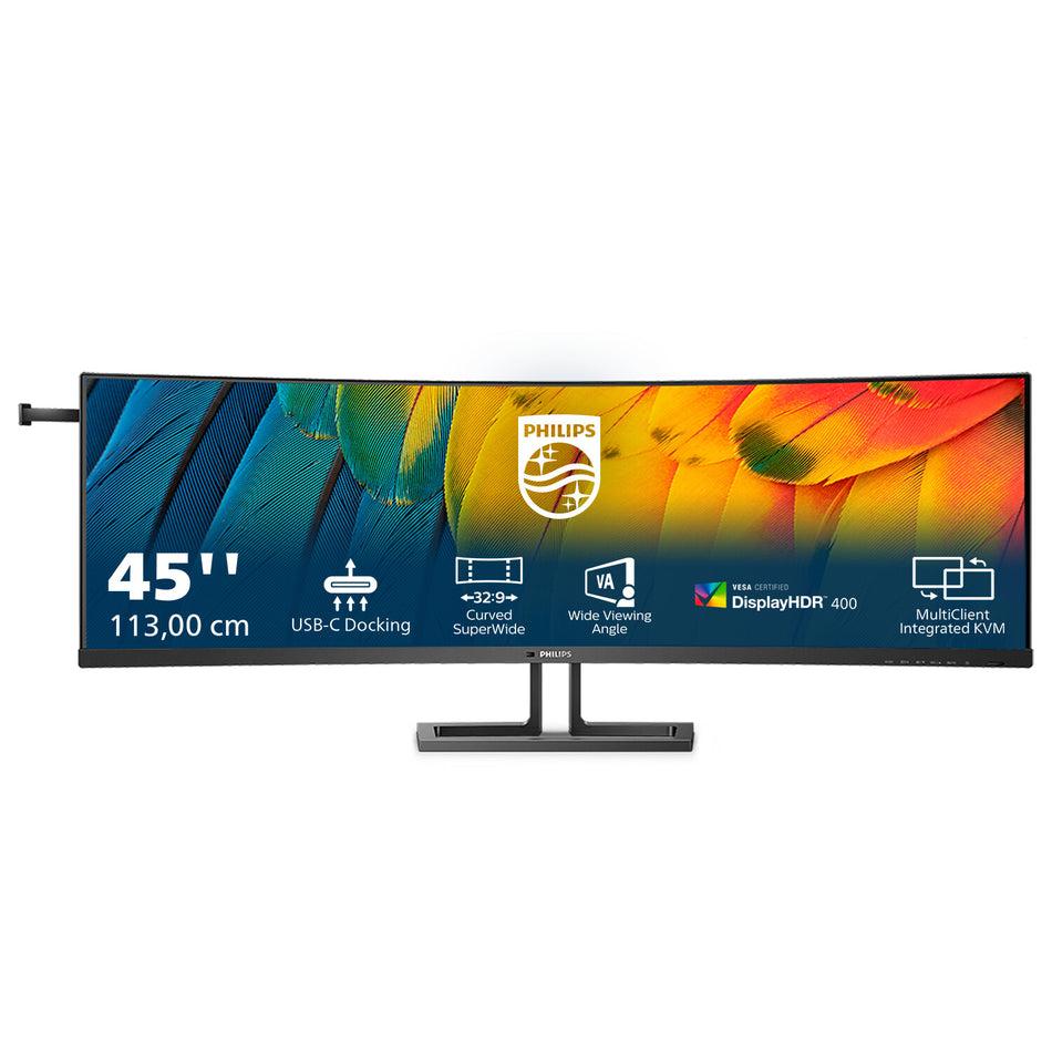 Philips 6000 series 45B1U6900C/00 LED display 113 cm (44.5") 5120 x 1440 pixels UltraWide Dual Quad HD Black