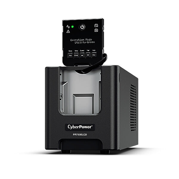 CyberPower PR750ELCD uninterruptible power supply (UPS) Line-Interactive 0.75 kVA 675 W 6 AC outlet(s)