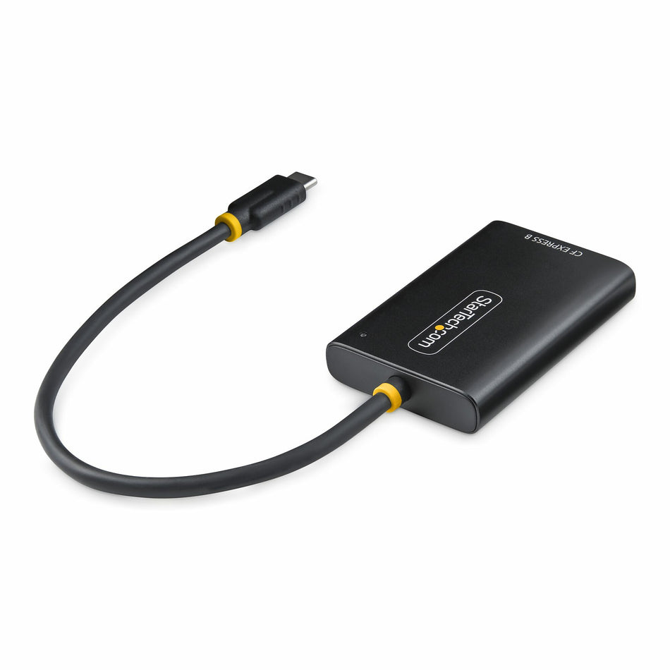 StarTech.com USB-C CFexpress Type B Card Reader, USB 10Gbps, Portable Memory Card Reader, USB Type-C to CF Express 2.0 Adapter, Works with Any Operating System