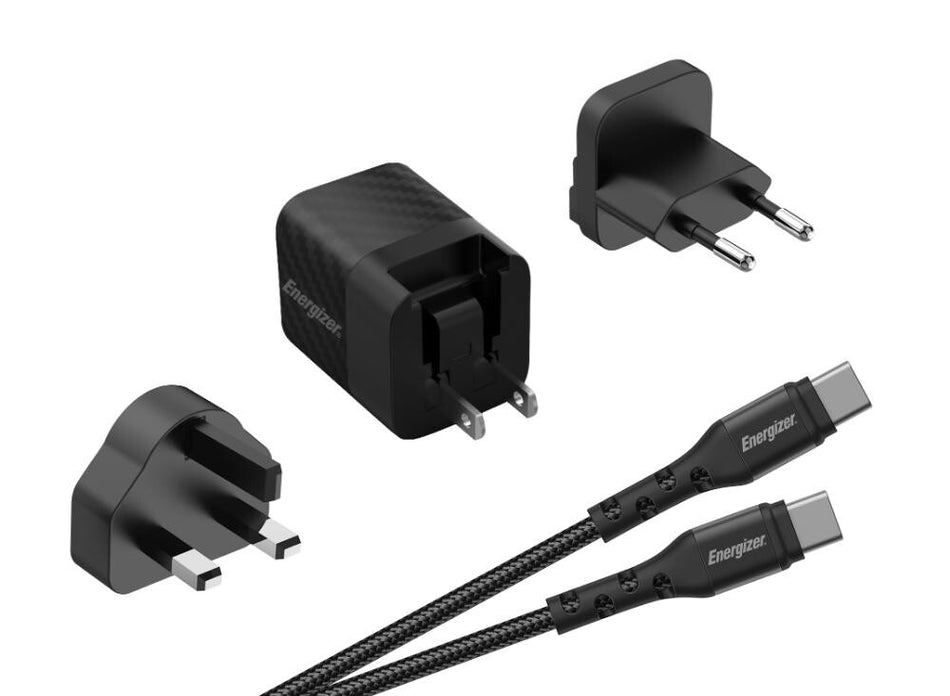 Energizer A20MU mobile device charger Universal Black AC Indoor