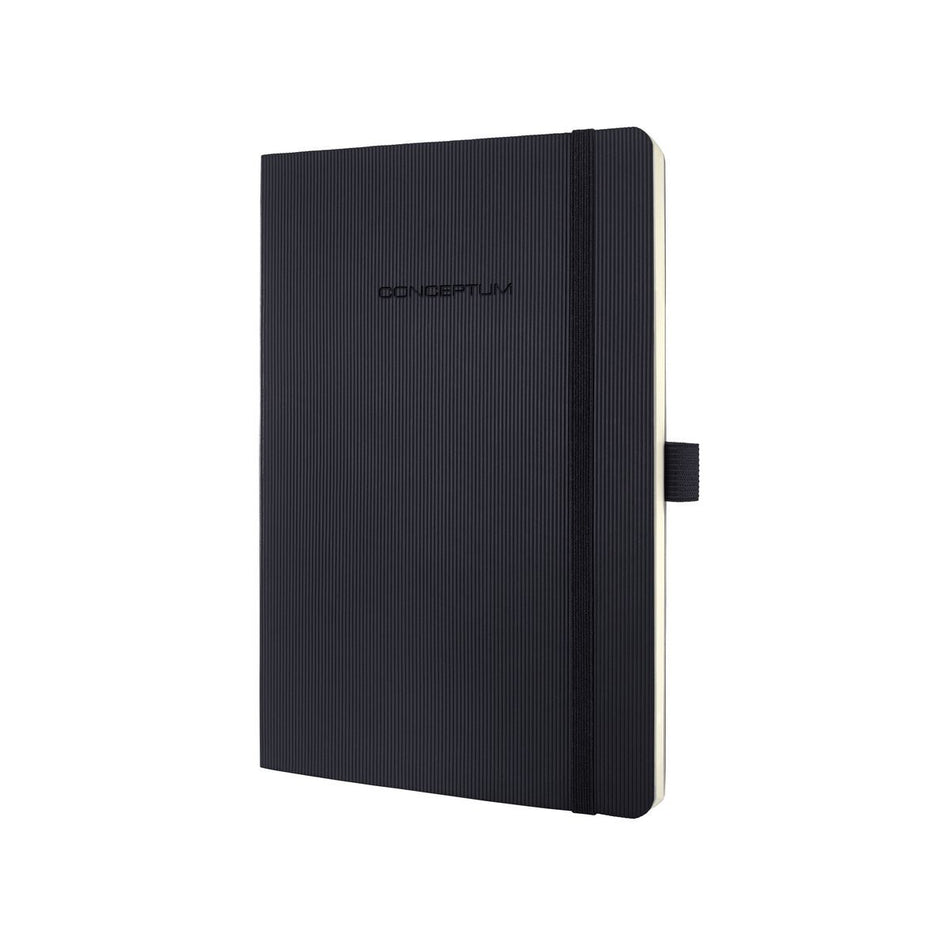 Sigel Conceptum writing notebook A5 194 sheets Black