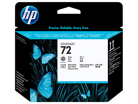 HP 72-Druckkopf Fotoschwarz und Grau ink cartridge 1 pc(s) Grey, Photo black