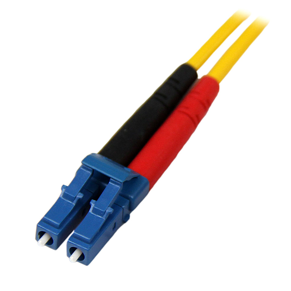 StarTech.com 1m Fiber Optic Cable - Single-Mode Duplex 9/125 LSZH Fiber Jumper Cord - LC/LC