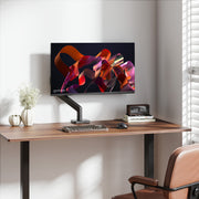 Manhattan Desk Mount for TV & Monitors (Full Motion Spring),For screens 13" to 42",C-Clamp or Grommet Assembly,VESA compatibility:all between 75x75mm to 200x200mm -check the dimensions of the four mounting holes on back of screen to ensure it fits,Max