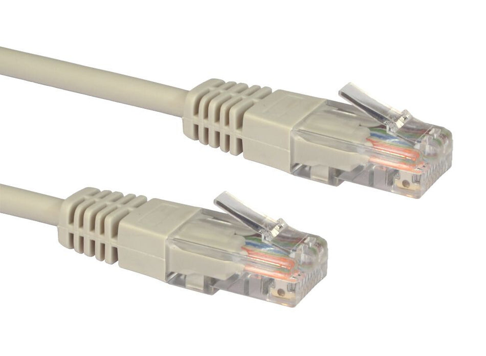 Cables Direct 20m Cat5e networking cable Grey Cat6 U/UTP (UTP)