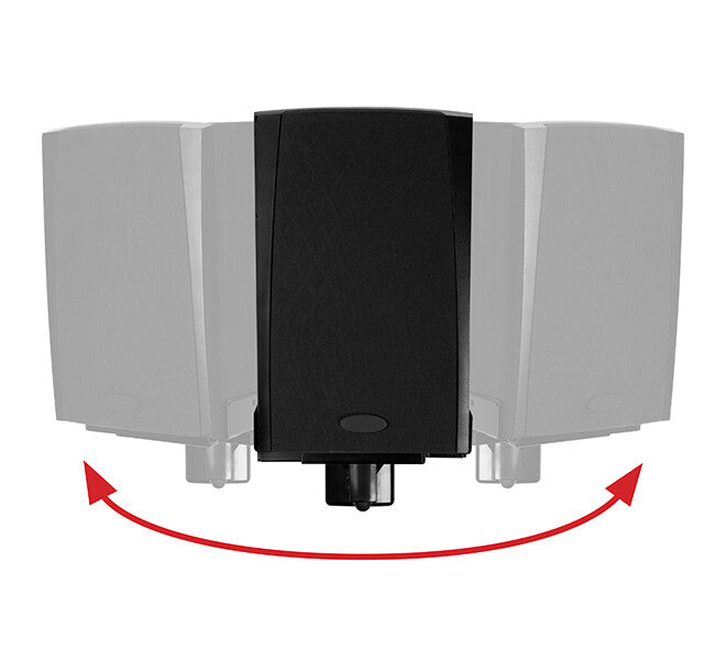 B-Tech VENTRY - Side Clamping Loudspeaker Wall Mounts with Tilt & Swivel (Pair)