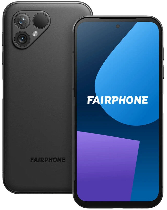 Fairphone 5 16.4 cm (6.46") Dual SIM Android 13 5G USB Type-C 6 GB 128 GB 4200 mAh Black