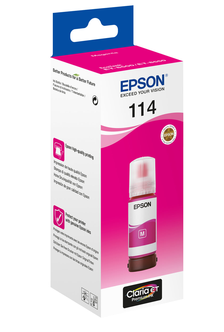 Epson 114 EcoTank ink cartridge 1 pc(s) Original Standard Yield Magenta