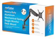 Manhattan Desk Mount for TV & Monitors (Full Motion Spring),For screens 13" to 42",C-Clamp or Grommet Assembly,VESA compatibility:all between 75x75mm to 200x200mm -check the dimensions of the four mounting holes on back of screen to ensure it fits,Max
