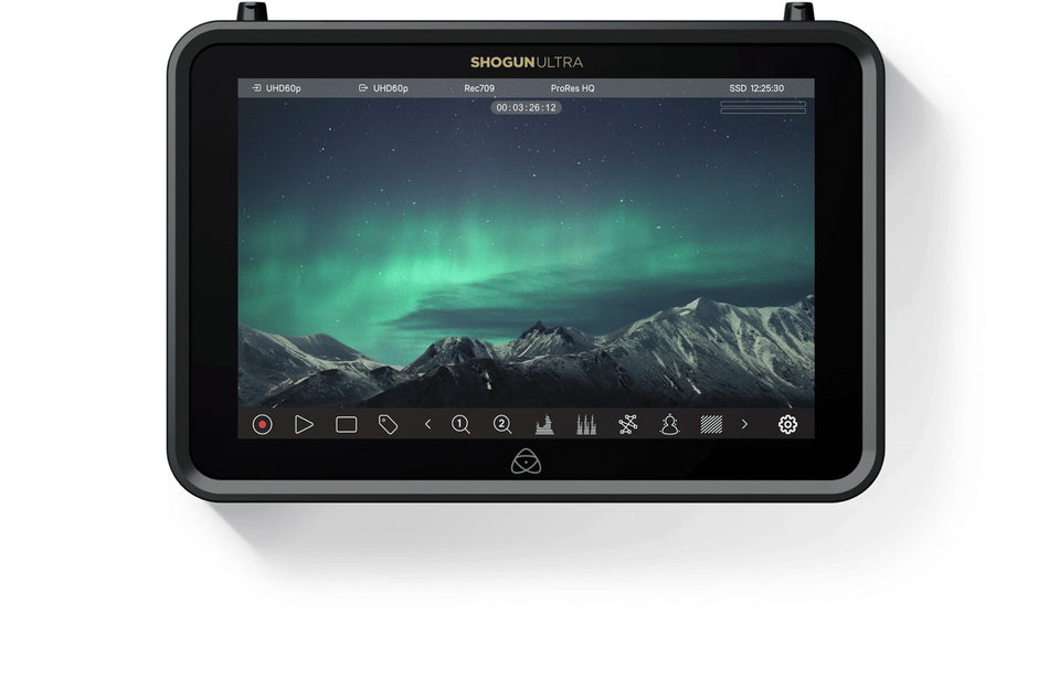 Atomos Shogun Ultra 17.8 cm (7") Black 1920 x 1200 pixels LED backlight Touchscreen