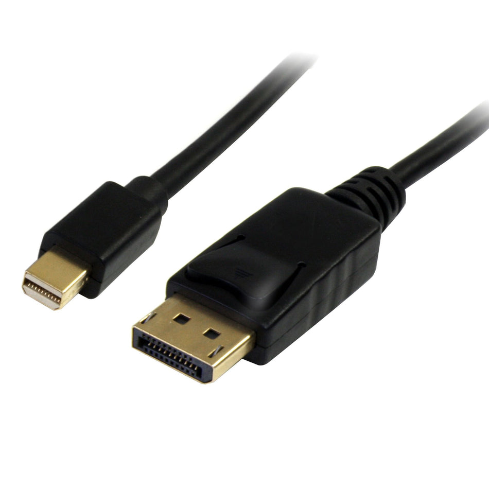 StarTech.com 3m (10ft) Mini DisplayPort to DisplayPort 1.2 Cable - 4K x 2K UHD Mini DisplayPort to DisplayPort Adapter Cable - Mini DP to DP Cable for Monitor - mDP to DP Converter Cord