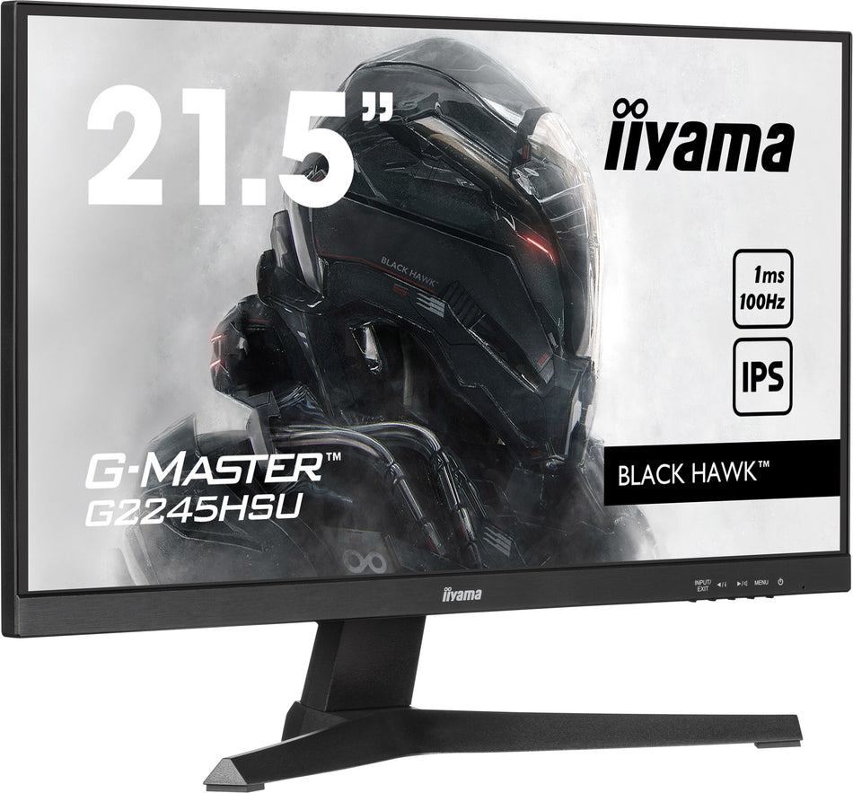 iiyama G-MASTER G2245HSU-B2 LED display 54.6 cm (21.5") 1920 x 1080 pixels Full HD Black