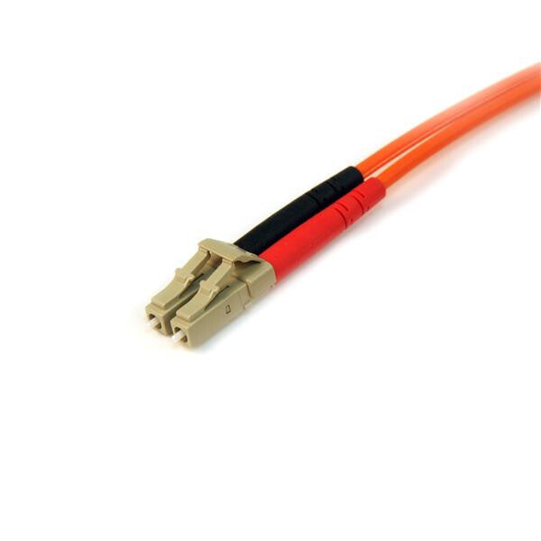 StarTech.com 10m Fiber Optic Cable - Multimode Duplex 50/125 - LSZH Fiber Jumper Cord - LC/LC