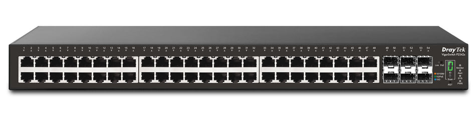 DrayTek VigorSwitch P2542x Managed L2+ Gigabit Ethernet (10/100/1000) Power over Ethernet (PoE) 1U Black