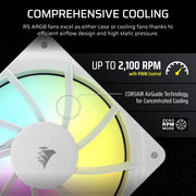 Corsair RS120 ARGB Computer case Fan 12 cm White 3 pc(s)