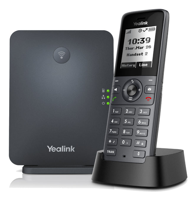 Yealink W71P IP phone Black LCD