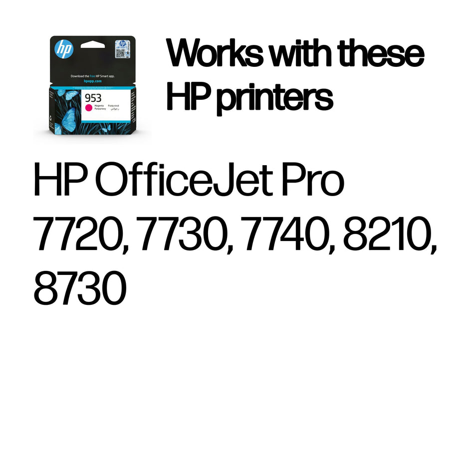 HP 953 Magenta Original Ink Cartridge