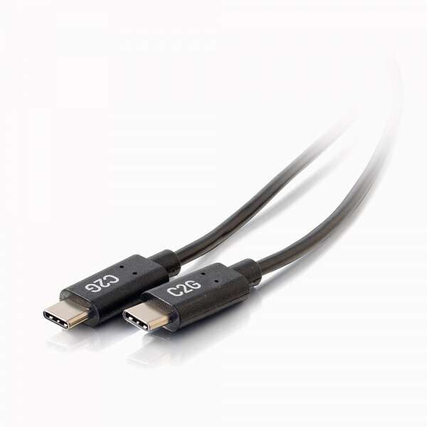 C2G 28826 USB cable USB 2.0 1.8 m USB C Black
