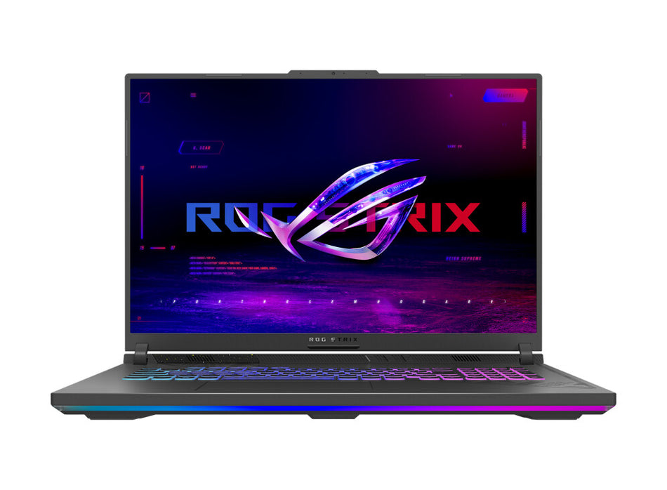 ASUS ROG Strix G18 G814JIR-N6003W Intel® Core™ i9 i9-14900HX Laptop 45.7 cm (18") 2.5K 32 GB DDR5-SDRAM 1 TB SSD NVIDIA GeForce RTX 4070 Wi-Fi 6E (802.11ax) Windows 11 Home Dutch Black, Grey