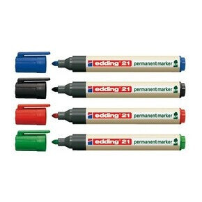 Edding EcoLine 21 permanent marker Green 10 pc(s)