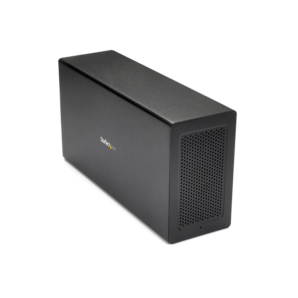 StarTech.com Thunderbolt 3 PCIe Expansion Chassis, External Enclosure with One PCI Express Slot, PCIe Box for Laptops/Desktops/All-In-Ones, 5K/4K Output Via TB3/DP Ports, TAA Compliant