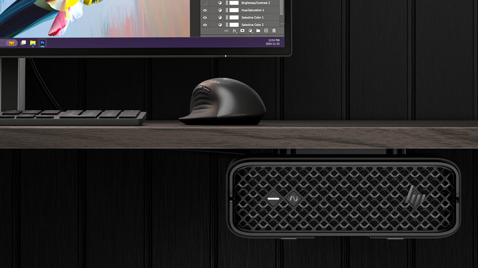 HP Z2 Mini G1i Workstation Desktop PC Intel Core Ultra 7 265 32 GB DDR5-SDRAM NVIDIA RTX A400 Windows 11 Pro Mini PC AI PC, AI Workstation Black