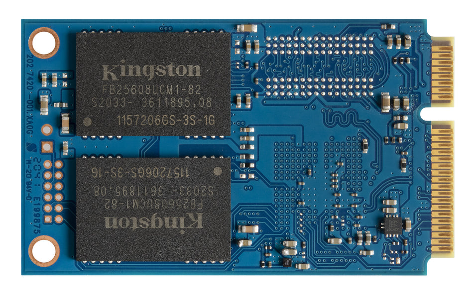 Kingston Technology 256G SSD KC600 SATA3 mSATA