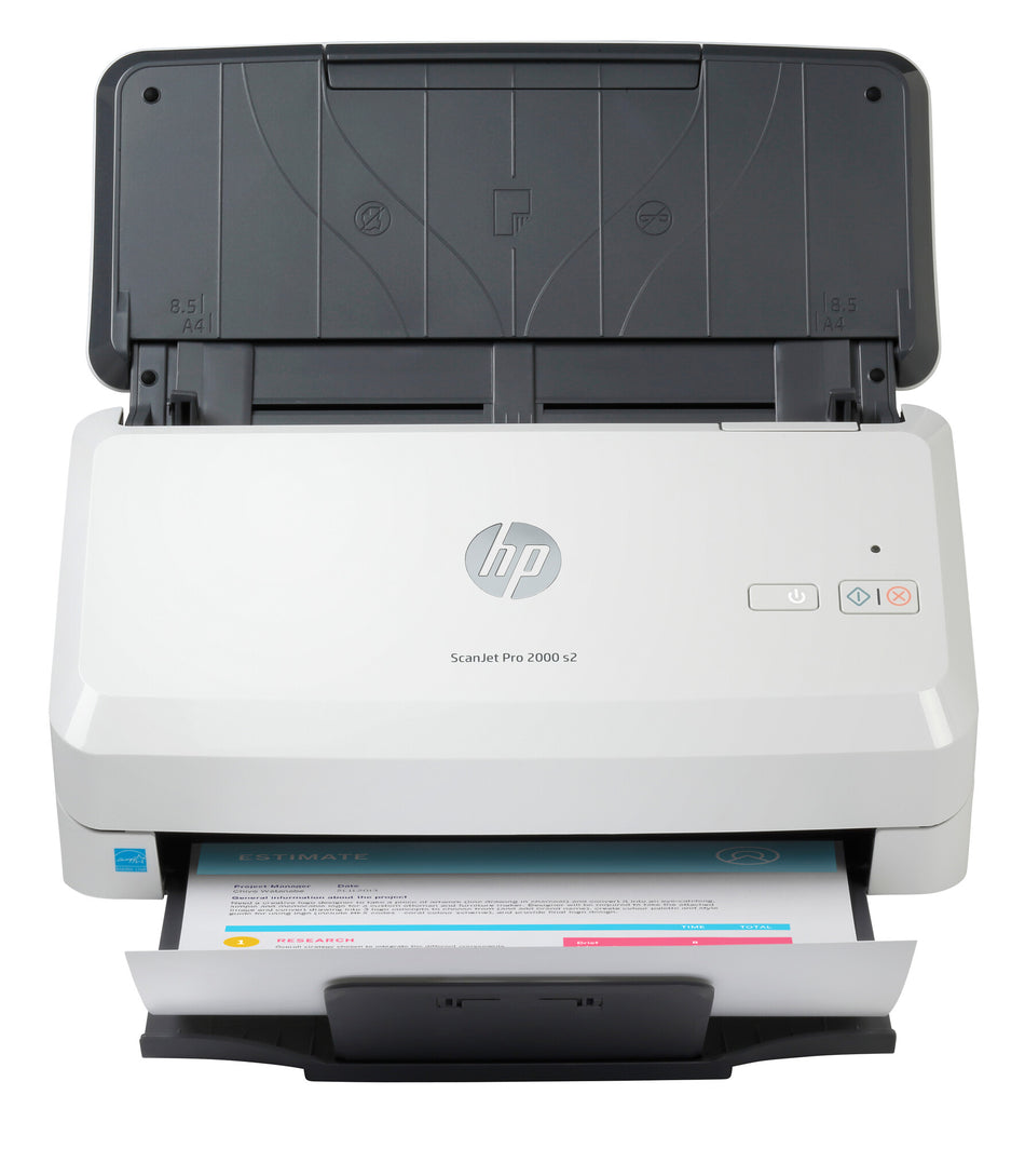 HP ScanJet Pro 2000 s2 Sheet-fed scanner 600 x 600 DPI A4 Black, White