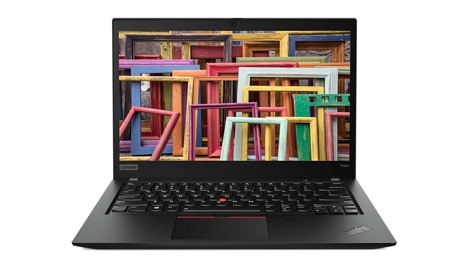 T1A Lenovo ThinkPad T490s Refurbished Intel® Core™ i5 i5-8265U Laptop 35.6 cm (14") Full HD 16 GB DDR4-SDRAM 256 GB SSD Wi-Fi 5 (802.11ac) Windows 10 Pro Black