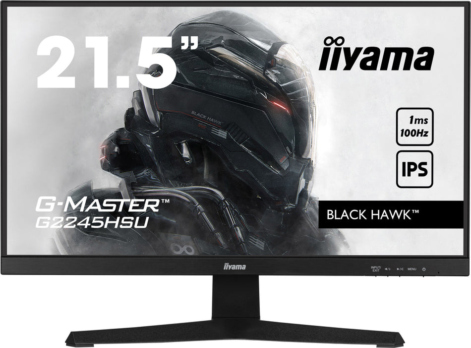 iiyama G-MASTER G2245HSU-B2 LED display 54.6 cm (21.5") 1920 x 1080 pixels Full HD Black