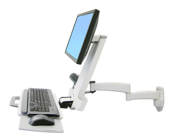 Ergotron 200 Series Combo Arm 61 cm (24") Wall White