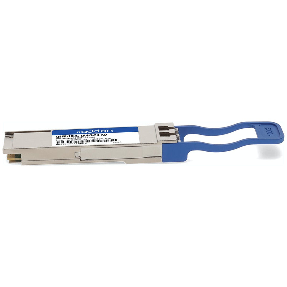 AddOn Networks QSFP-100G-LR4-S-20-AO network transceiver module Fiber optic 100000 Mbit/s QSFP28 1309 nm