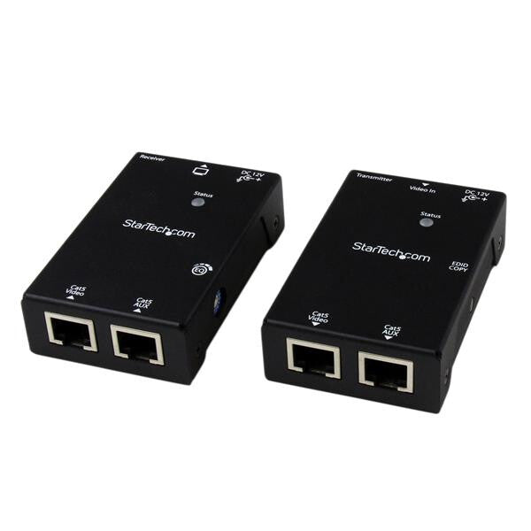 StarTech.com HDMI Over CAT5e/CAT6 Extender with Power Over Cable - 165 ft (50m)