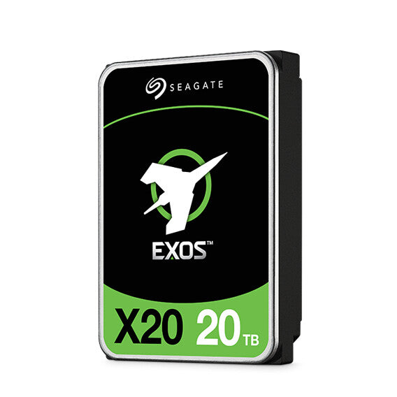 Seagate Enterprise Exos X20 internal hard drive 20 TB 7200 RPM 3.5" Serial ATA III