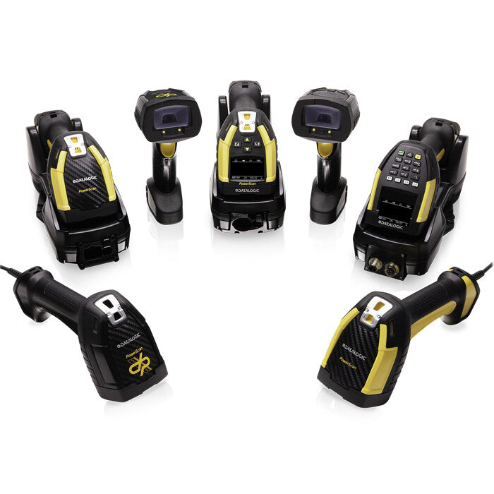 Datalogic PM9600-DKAR433RB barcode reader Handheld bar code reader 1D/2D Black, Yellow