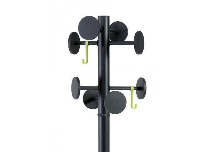 Alba PMSTAN3 N coat rack Floorstanding 8 hook(s) Black