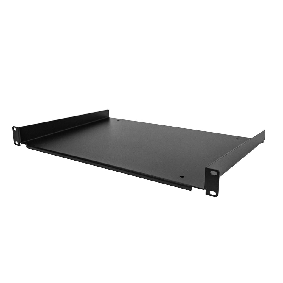 StarTech.com 1U Server Rack Shelf - Universal Rack Mount Cantilever Shelf for 19" Network Equipment Rack & Cabinet - Durable Design - Weight Capacity 55lb/25kg - 12" Deep Tray