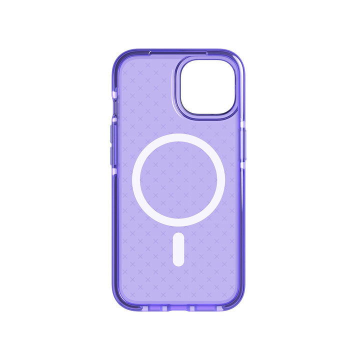 Tech21 Evo Check mobile phone case 15.5 cm (6.1") Cover Purple