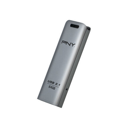 PNY FD64GESTEEL31G-EF USB flash drive 64 GB 3.2 Gen 1 (3.1 Gen 1) Stainless steel