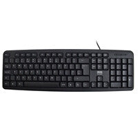 Evo Labs KD-101LUK keyboard Office USB QWERTY UK English Black