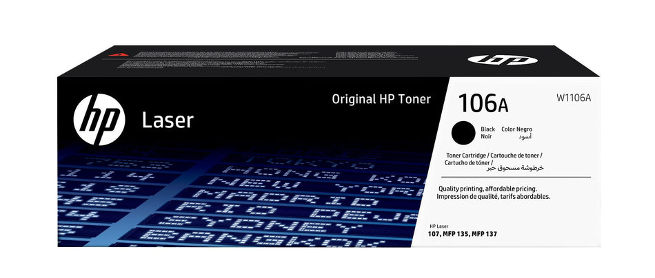 HP 106A Black Original Laser Toner Cartridge